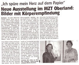 Kreisbote Weilheim - Ich spre mein Herz auf dem Papier